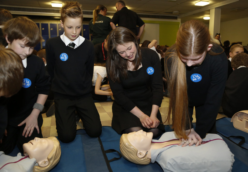 American Heart Association and the Duke Energy Foundation prepare thousands of students to provide first aid and CPR