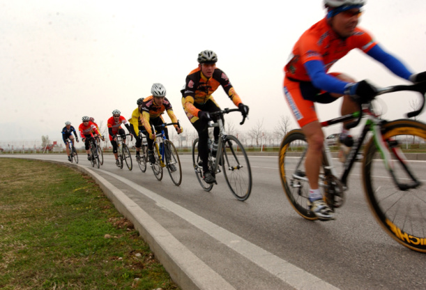 Cyclists From Phenomenex Raise Funds By Pedalling On Their Cycles Along The Routes Of London To Paris