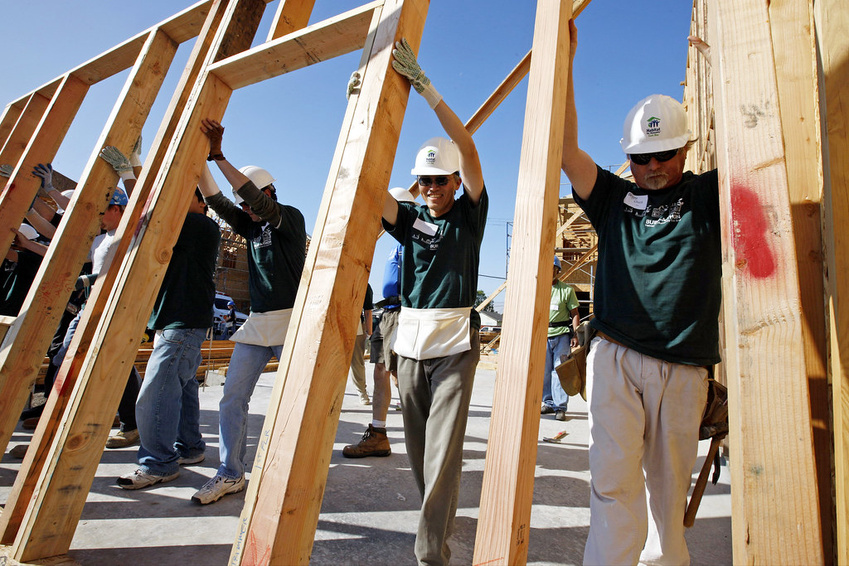 Building Dreams: Team Volunteers with Atlanta Habitat for Humanity