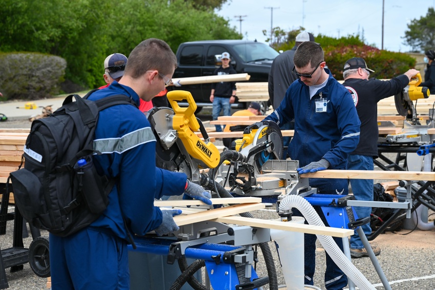 Aflac Employees Build Beds for Children in Need