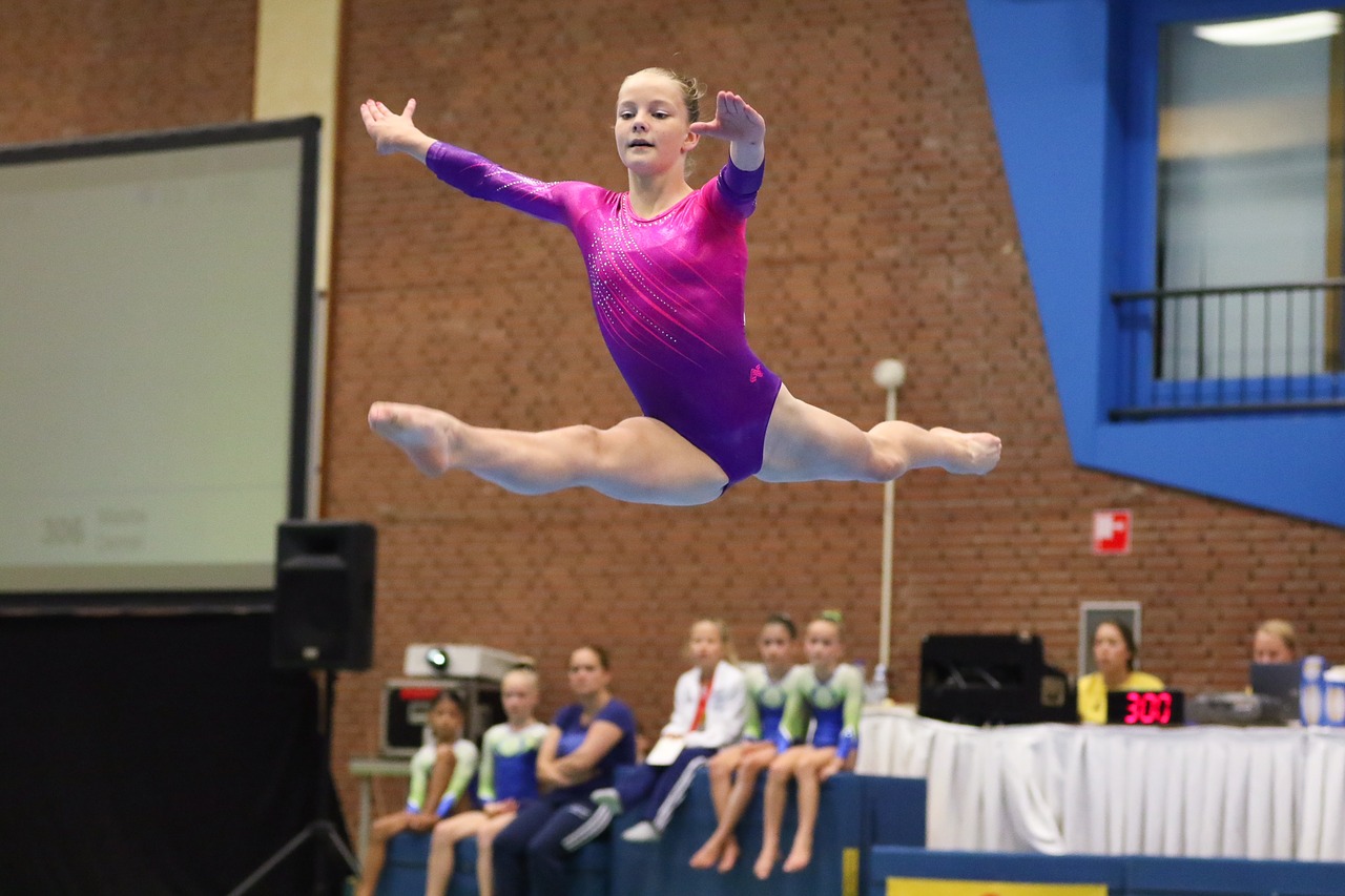 Women are increasingly gaining recognition in gymnastics Women are increasingly gaining recognition in gymnastics