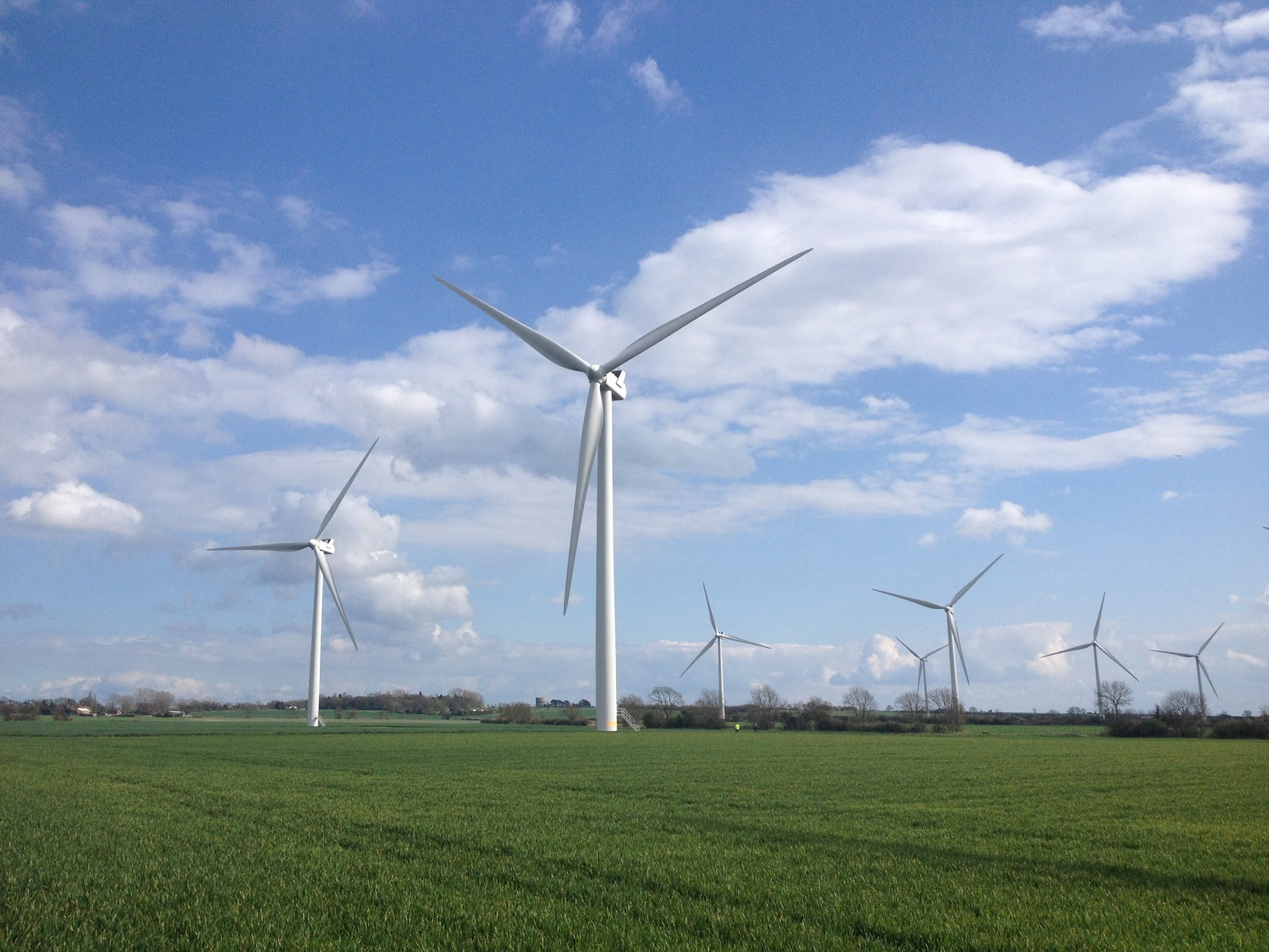 Whirlpool Corp unveils wind farm at in Dawson Texas