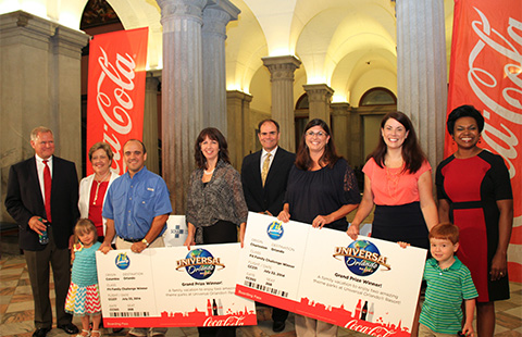 Coca-Cola promotes an active and healthy lifestyle Challenge for residents of South Carolina