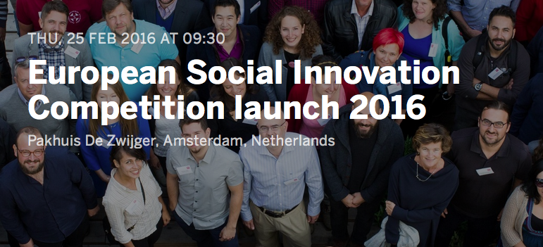 European Commission Invites Applications For ‘European Social Innovation Competition’ 2016