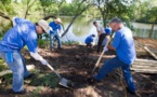 Ford Volunteers Corps and with employees come together to further environmental causes.