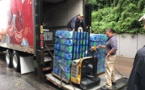 Coca-Cola Bottling Co. Consolidated Provides Drinking Water Bottles To The Flood Victims Coca-Cola Bottling Co. Consolidated Provides Drinking Water Bottles To The Flood Victims